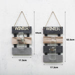 Aesthetic Hydroponic Glass Vase Home Decorations Nordic Wall Hanging Plant Pot Decoration Living Room Decor Flower Accessories