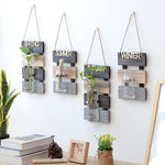 Aesthetic Hydroponic Glass Vase Home Decorations Nordic Wall Hanging Plant Pot Decoration Living Room Decor Flower Accessories