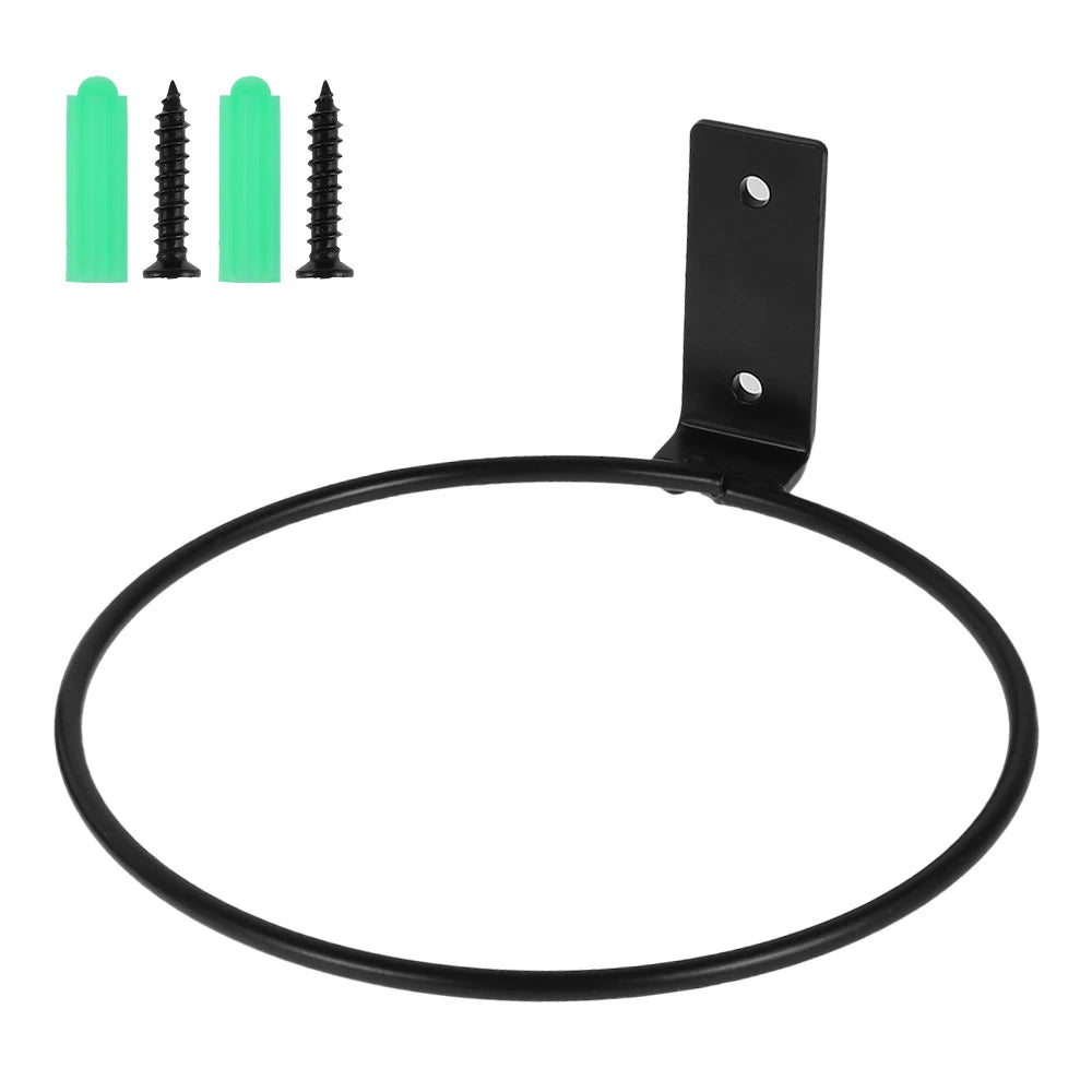4/5/6/8 Inch Wall-mounted Plant Holder Metal Folding Ring Flower Pot Stand for Outdoor Garden Home Indoor Wall Decorative 1Pcs