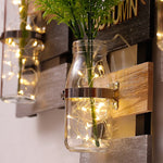 Aesthetic Hydroponic Glass Vase Home Decorations Nordic Wall Hanging Plant Pot Decoration Living Room Decor Flower Accessories