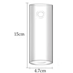 2pcs Wall mounted flower pots plant glass bottles perfect for home decoration gardens offices accessories tube containers