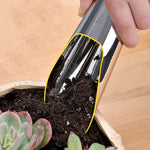 1 PC Stainless Steel Bucket Shovel Cultivation Succulent DIY Potted Bonsai Plant Helper Dig Soil Household Garden Tools